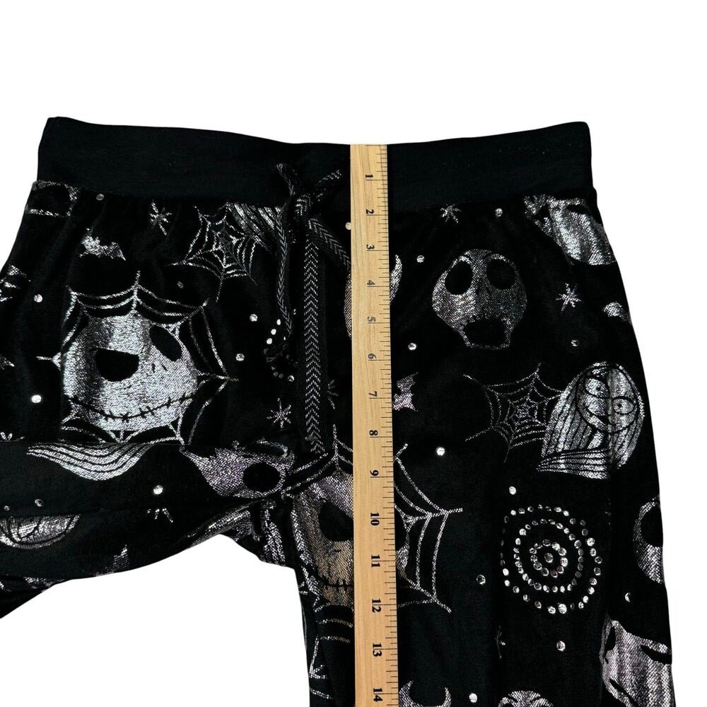 The Nightmare Before Christmas Pajama Pants Womens Small 4-6 Black Lounge Disney - Picture 8 of 10
